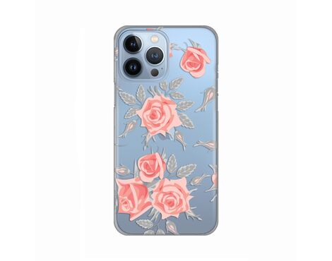 Silikonska futrola PRINT Skin - iPhone 13 Pro Max Elegant Roses.