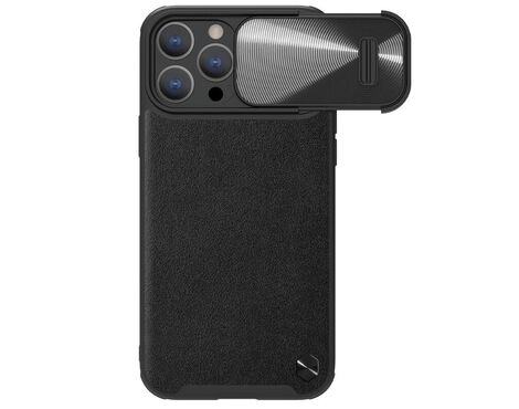 Futrola Nillkin CamShield Leather S - iPhone 14 Pro crna.