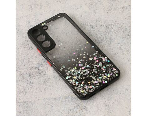 Futrola Frame Glitter - Samsung G901B Galaxy S22 crna.