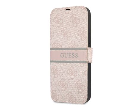 Futrola Guess Stripe Bk Pu - iPhone 13 Pro roze (GUBKP13L4GDPI).