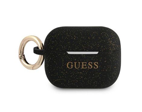 Futrola Guess Airpods Pro Glitter crna (GUAPSGGEK).