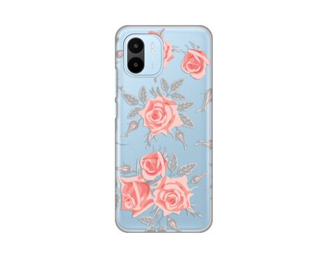 Silikonska futrola PRINT Skin - Xiaomi Redmi A1/Redmi A2 Elegant Roses.