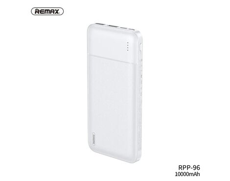 Back up baterija REMAX Lango RPP-96 2USB 10000mAh bela.