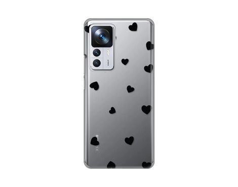 Silikonska futrola PRINT Skin - Xiaomi 12T Hearts.