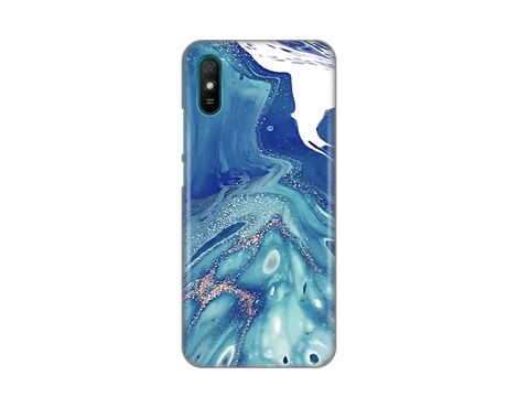 Silikonska futrola PRINT - Xiaomi Redmi 9A Blue Marble.