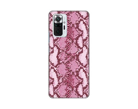 Silikonska futrola PRINT - Xiaomi Redmi Note 10 Pro/Redmi Note 10 Pro Max Pink Snake.