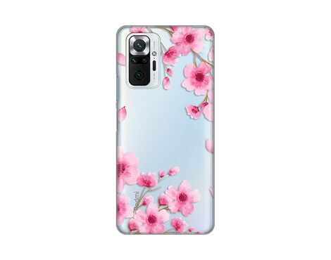 Silikonska futrola PRINT Skin - Xiaomi Redmi Note 10 Pro/Redmi Note 10 Pro Max Rose flowers.