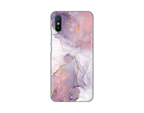 Silikonska futrola PRINT - Xiaomi Redmi 9A Pink Marble.