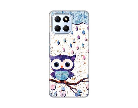 Silikonska futrola PRINT Skin - Huawei Honor X6 Owl.