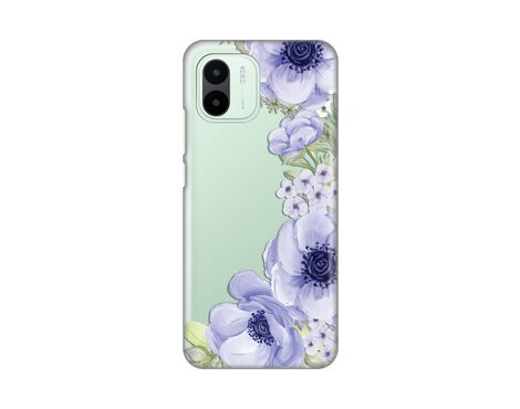 Silikonska futrola PRINT Skin - Xiaomi Redmi A1/Redmi A2 Blue Roses.