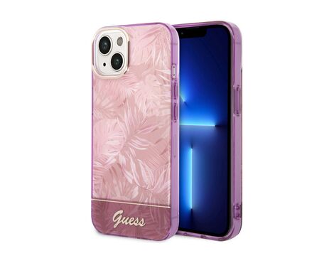 Futrola Guess Hc IML Electro Cam Jungle - iPhone 14 Plus pink (GUHCP14MHGJGHP).