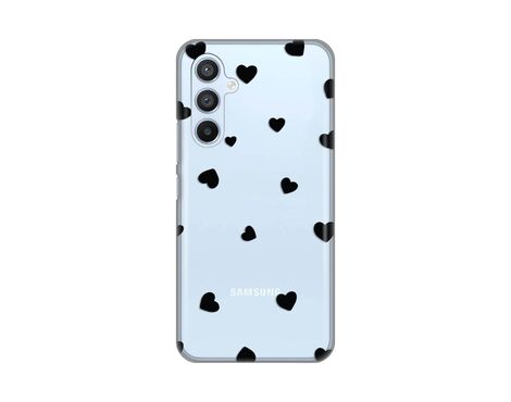 Silikonska futrola PRINT Skin - Samsung A546B Galaxy A54 5G Hearts.