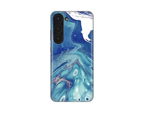 Silikonska futrola PRINT - Samsung S911B Galaxy S23 Blue Marble.