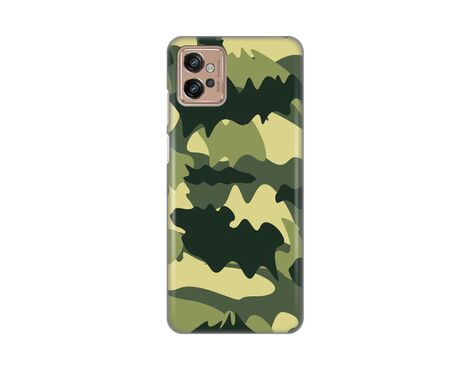 Silikonska futrola PRINT Skin - Motorola Moto G32 Army.