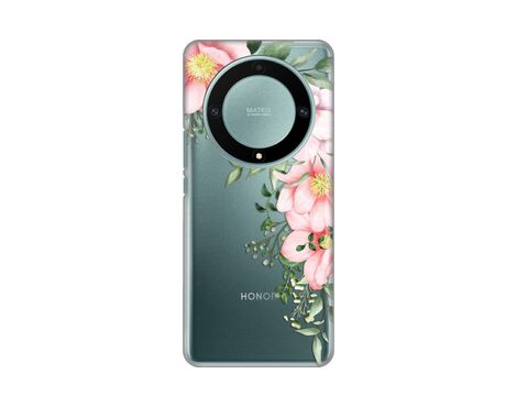 Silikonska futrola PRINT Skin - Huawei Honor Magic 5 Lite Gentle Rose Pattern.