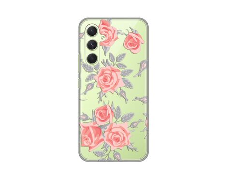 Silikonska futrola PRINT Skin - Samsung A546B Galaxy A54 5G Elegant Roses.