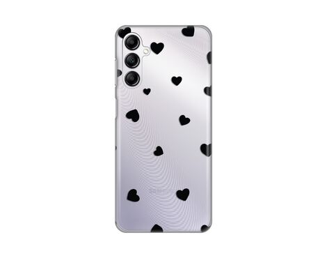 Silikonska futrola PRINT Skin - Samsung A145R Galaxy A14 4G Hearts.