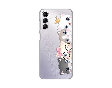 Silikonska futrola PRINT Skin - Samsung A145R Galaxy A14 4G Cats.