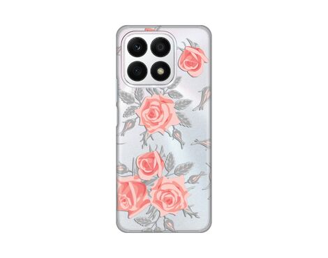 Silikonska futrola PRINT Skin - Huawei Honor X8a Elegant Roses.