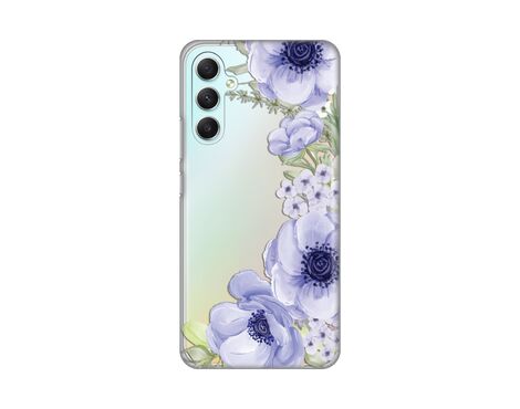 Silikonska futrola PRINT Skin - Samsung A346 Galaxy A34 5G 5G Blue Roses.