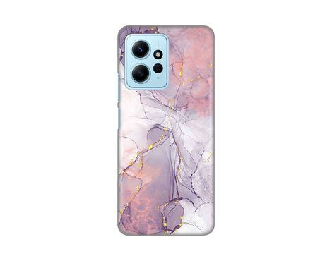 Silikonska futrola PRINT - Xiaomi Redmi Note 12 4G (EU) Pink Marble.