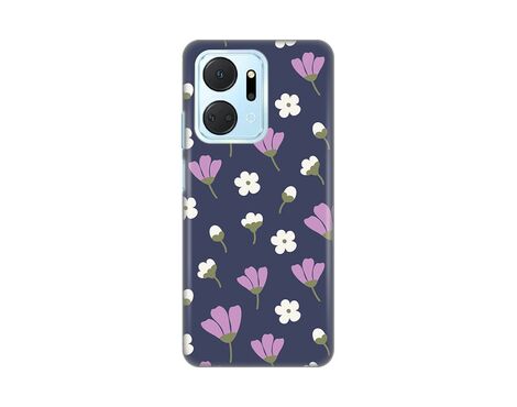 Silikonska futrola PRINT Skin - Huawei Honor X7a Spring flowers.