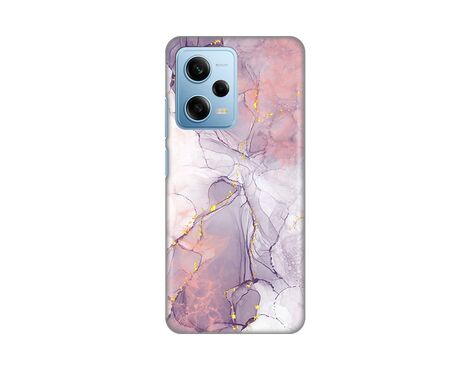 Silikonska futrola PRINT - Xiaomi Redmi Note 12 Pro 5G (EU) Pink Marble.