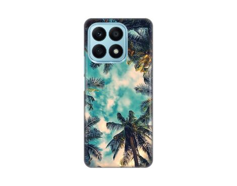 Silikonska futrola PRINT Skin - Huawei Honor X8a Palm tree.