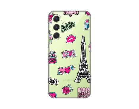 Silikonska futrola PRINT Skin - Samsung A546B Galaxy A54 5G Love Paris.