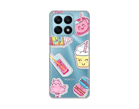 Silikonska futrola PRINT Skin - Huawei Honor X8a Ice cream.