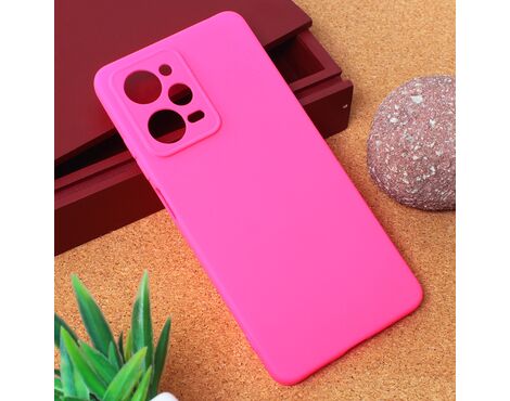 Silikonska futrola Teracell Giulietta - Xiaomi Redmi Note 12 Pro 5G (EU) mat pink.