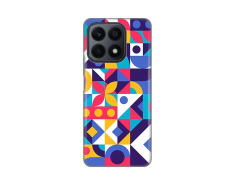 Silikonska futrola PRINT Skin - Huawei Honor X8a Colorful Mosaic.