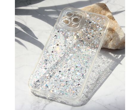 Futrola Glitter - iPhone 11 Pro srebrna.