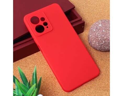 Silikonska futrola Teracell Giulietta - Xiaomi Redmi Note 12 4G (EU) mat crvena.