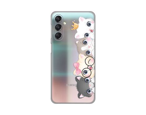 Silikonska futrola PRINT Skin - Samsung A245 Galaxy A24 4G Cats.