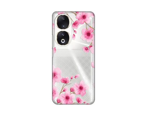 Silikonska futrola PRINT Skin - Huawei Honor 90 Rose Flowers.