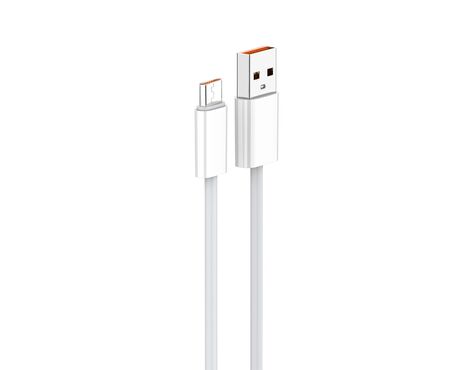 Data kabl LDNIO LS891 25W Fast micro USB beli 1m.