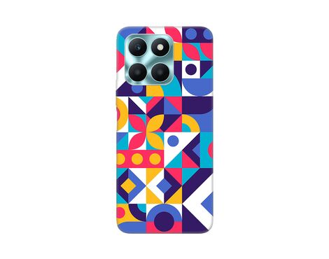 Silikonska futrola PRINT Skin - Huawei Honor X6a Colorful Mosaic.