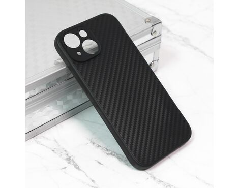 Futrola Carbon fiber - iPhone 15 crna.