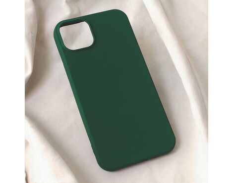 Futrola Teracell Soft Velvet - iPhone 15 Plus tamno zelena.