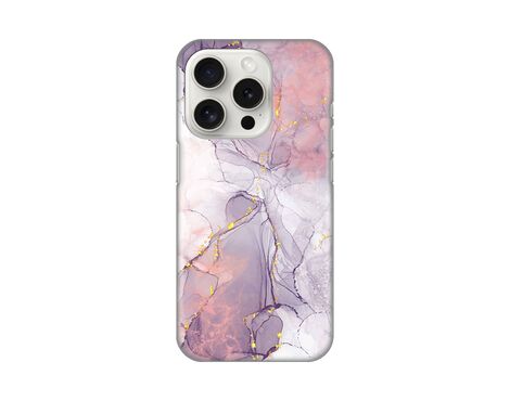 Silikonska futrola PRINT - iPhone 15 Pro 6.1 Pink Marble.