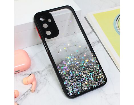 Futrola Frame Glitter - Samsung A245 Galaxy A24 4G crna.