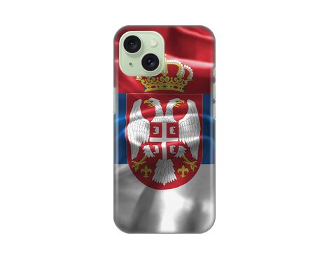 Silikonska futrola PRINT Skin - iPhone 15 SRB.