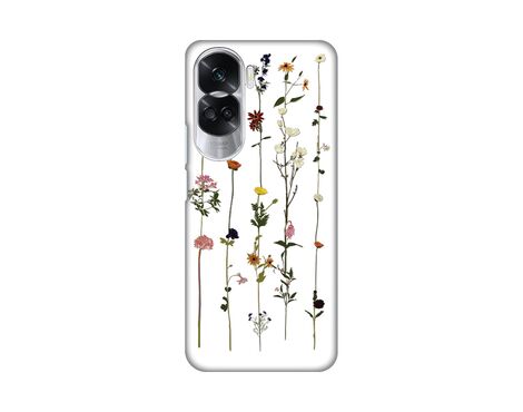 Silikonska futrola PRINT Skin - Huawei Honor 90 Lite Flower.