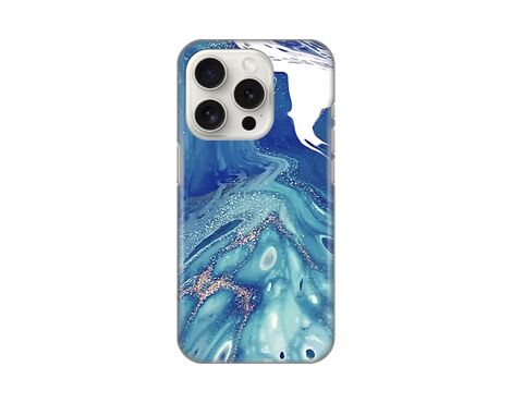 Silikonska futrola PRINT - iPhone 15 Pro 6.1 Blue Marble.