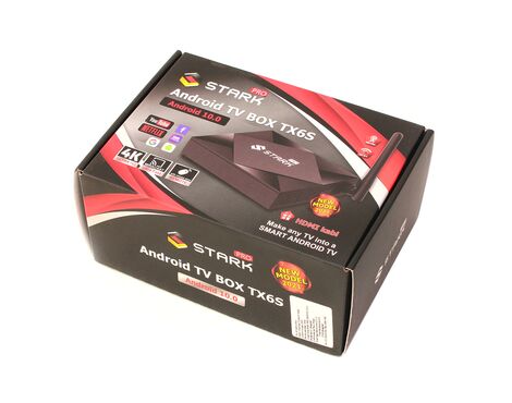 Android smart TV box STARK PRO TX6S crni.