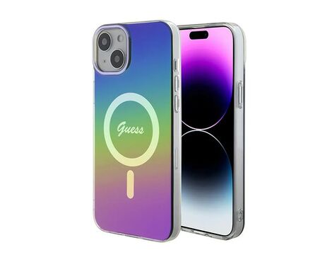 Futrola Guess Hc IML Magsafe Iridescent - iPhone 15 crna (GUHMP15SHITSK).