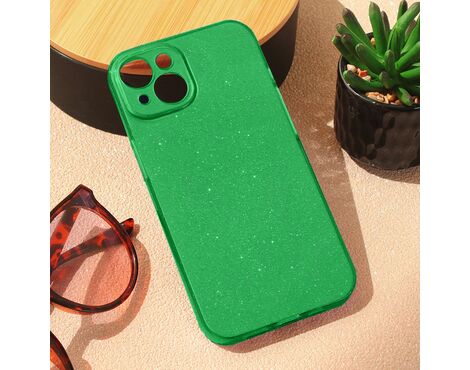 Futrola Sparkle Dust - iPhone 15 6.1 zelena.