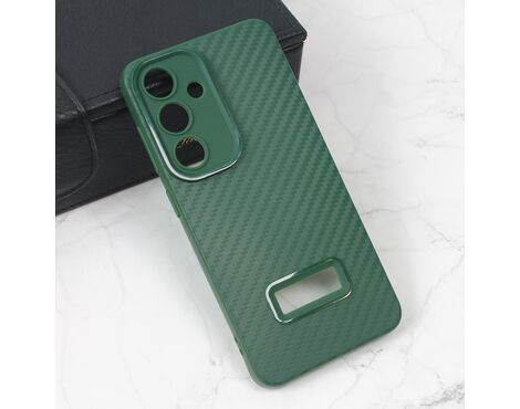 Futrola Carbon Stripe - Samsung S921B Galaxy S24 zelena.