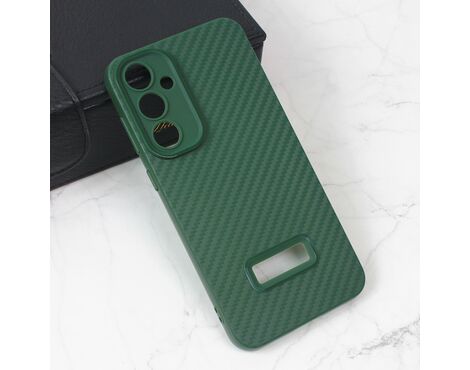 Futrola Carbon Stripe - Samsung S711 Galaxy S23 FE zelena.